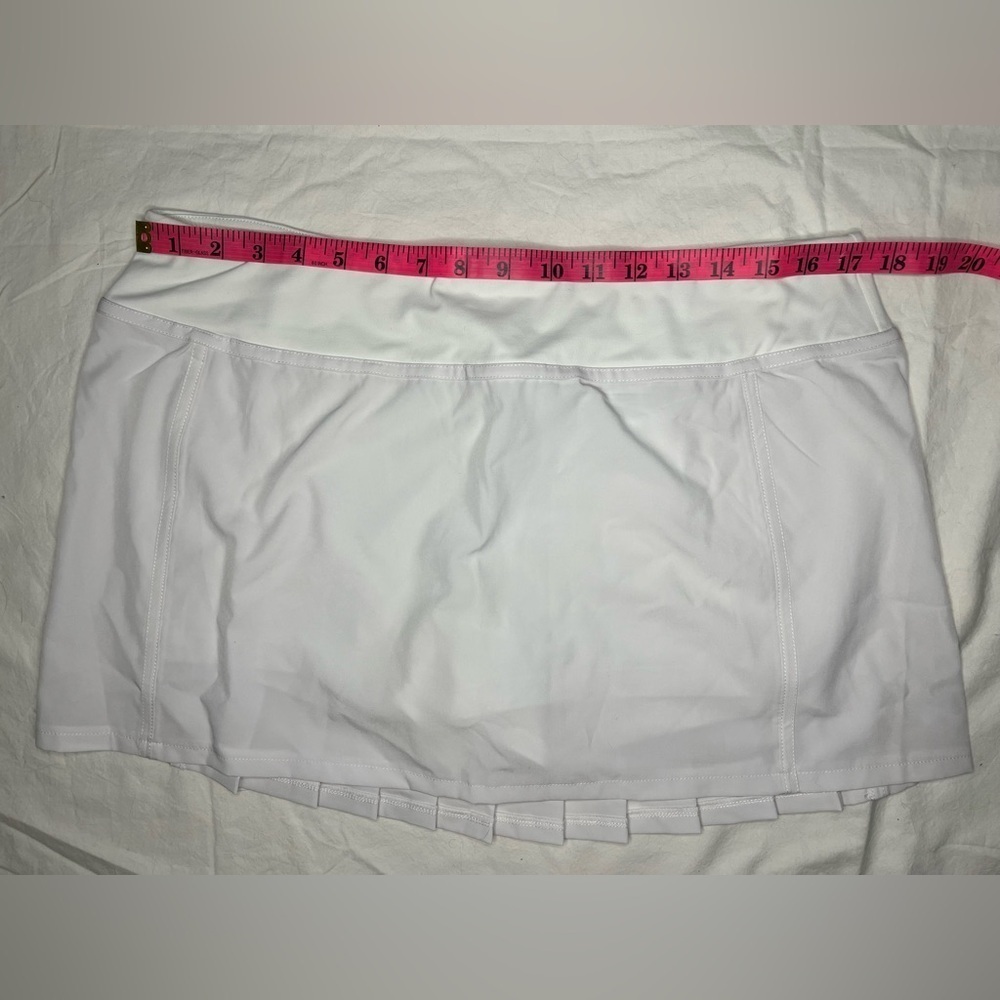 Fabletics White Lorraine Tennis Skirt Skort XL - Picture 11 of 12